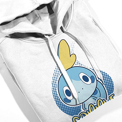 Cloud City 7 Sobble Water Type Women's Hooded Sweatshirt White