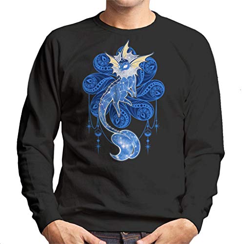 Cloud City 7 Starry Sky of Water Men's Sweatshirt Black