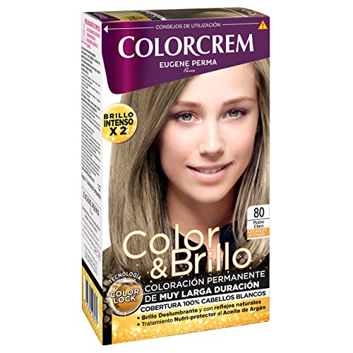 COLORCREM tinte Rubio Claro Nº 80 caja 1 ud