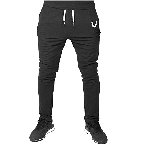 Cómodo Cintura Elástica Casual Pantalones Largos Cargo para Hombre Jogging Casual Pantalón Aptitud del Deporte de los Hombre Pantalones Deportivos para Hombre mmujery