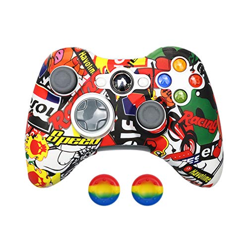 Controller per videogiochi | Custodia protettiva in silicone per Xbox 360 Gamepad Custodia protettiva in silicone per Xbox 360 Accessori controller Custodia protettiva in gel Skin-Camo-