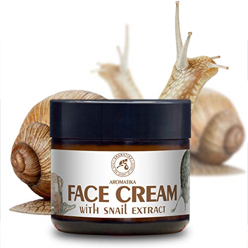 Crema de Baba Caracol 75ml - Crema Hidratante de Caracol & Aloe - Ingredientes Naturales Antienvejecimiento, Antiarrugas y Manchas Oscuras - Crema Facial Regeneradora & Iluminadora & Nutritiva