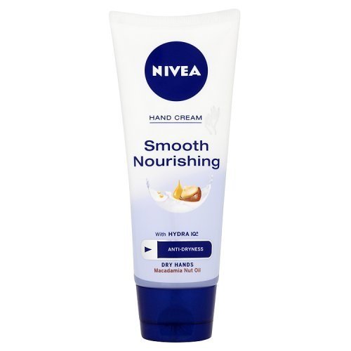 Crema de manos nutritiva Nivea Smooth antisequedad, 100 ml, 6 unidades