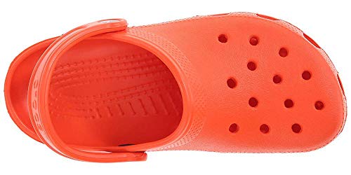 Crocs Classic Clog, Zuecos Unisex Adulto, Naranja (Tangerine 817), 45/46 EU