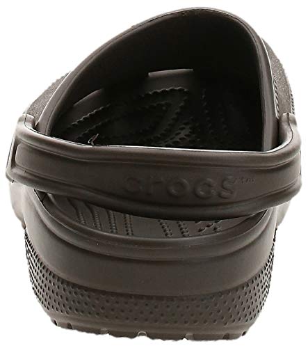 Crocs Classic U, Zuecos con Correa Trasera Unisex Adulto, Chocolate, 42/43 EU