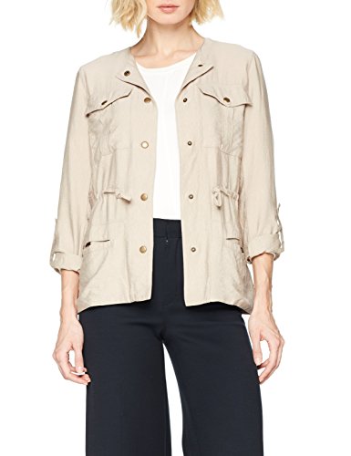 Damart Veste saharienne Abrigo, Beige (Beige Pastel), 42 ES para Mujer