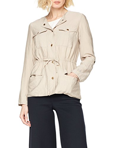 Damart Veste saharienne Abrigo, Beige (Beige Pastel), 42 ES para Mujer