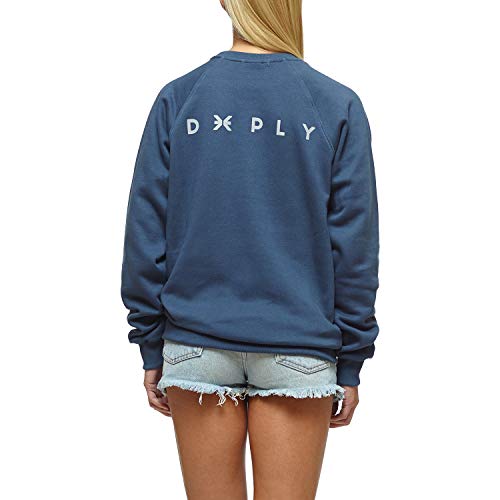 DEEPLY Sweat Sweat Sudadera con capucha Azul azul M