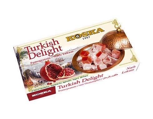 Delicias turcas con granada 500g Turkish delight with Pomegranate 500g …