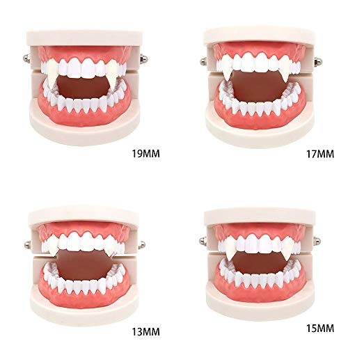 Dientes de vampiro falso diente de Halloween vampiro zombi dentadura parodia juguete fiesta colmillos mascarada apoyos Halloween Cosplay vampiro dientes Halloween fiesta Props