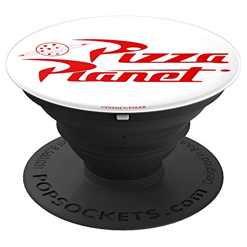 Disney Pixar Toy Story Pizza Planet Logo PopSockets Agarre y Soporte para Teléfonos y Tabletas