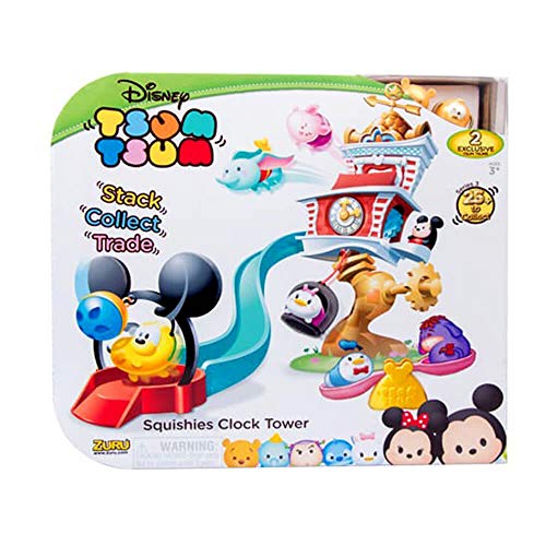 Disney Tsum Tsum Squishies Large Clock Tower Playset by Tsum Tsum Squishy