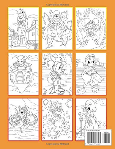 Disneyball Z Coloring Book: Disneyball Z Coloring Books For Kids And Adults