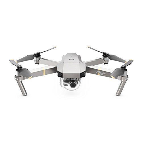 DJI Mavic Pro Platinum Fly More Combo - Dron Quadricóptero, Nivel de Ruido 4 dB, Duración de Batería en Vuelo 30 Minutos, Radio Control y Videocámara 4K, Rango 7 Km, Imagen 12 MP - Gris -[Versión UE]