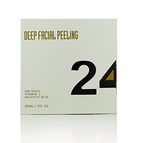 Donna Bella cosméticos – 24 K oro profundo peeling facial – Promueve Juvenil piel y estimula el crecimiento Colágeno