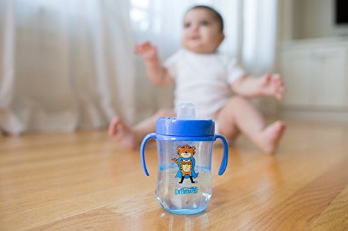 Dr Brown's Soft Spout - Taza para niños (270 ml), color azul