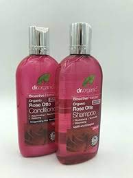 Dr Organic Rose Otto Champú y acondicionador Duo - VEGAN