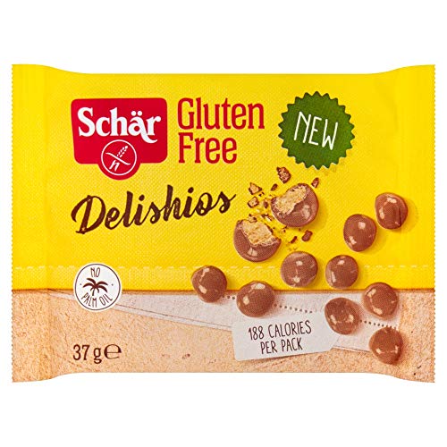 DR. SCHAR DELISHIOS Bolas Chocolate con Leche 37 gr, Negro, Estandar