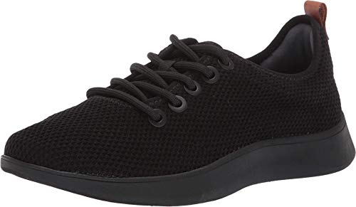 Dr. Scholl's Mujeres Deportivos de Moda, Black Cosmic Wool Knit, Talla 7