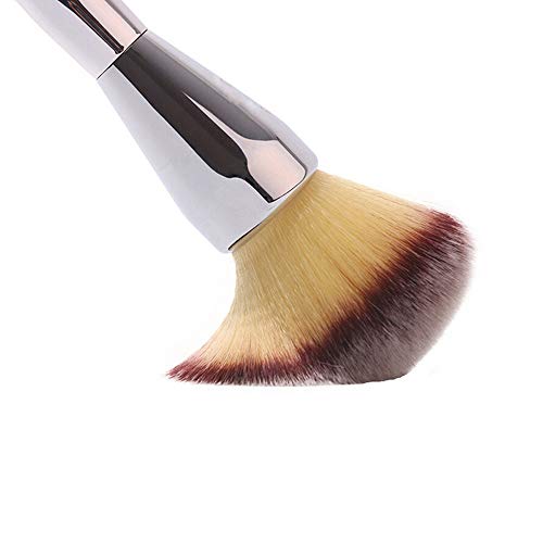 Drametree Pincel para maquillaje grande Pincel para maquillaje de cara completa Pincel para maquillaje en polvo Pincel para maquillaje de belleza Huevo Suave Sin pelo Herramienta de maquillaje para be