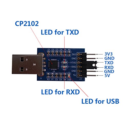 DSD TECH Kit de módulo de sensor con módulo Bluetooth HC-06 y convertidor de CP2102 USB a TTL para Arduino UNO R3 Pro Mini Nano Mega 2560