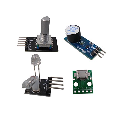 DSD TECH Kit de módulo de sensor con módulo Bluetooth HC-06 y convertidor de CP2102 USB a TTL para Arduino UNO R3 Pro Mini Nano Mega 2560