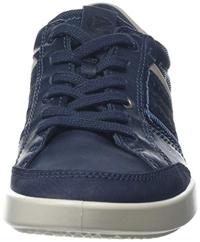 Ecco Collin 2.0, Zapatillas para Hombre, (Navy/Denim Blue 50881), 45 EU