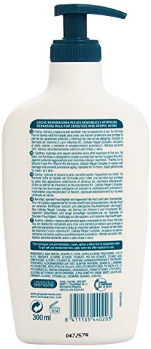 Ecran Aftersun Sensitive, Leche Post-Solar Hidratante y Reparadora para Pieles Sensibles y Atópicas - Formato Familiar de 300 ml