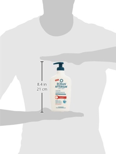 Ecran Aftersun Sensitive, Leche Post-Solar Hidratante y Reparadora para Pieles Sensibles y Atópicas - Formato Familiar de 300 ml