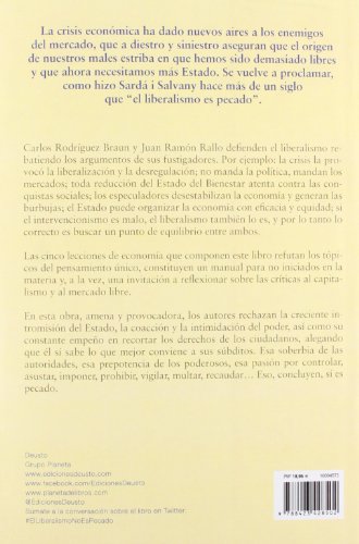 El liberalismo no es pecado: La economía en cinco lecciones (Sin colección)