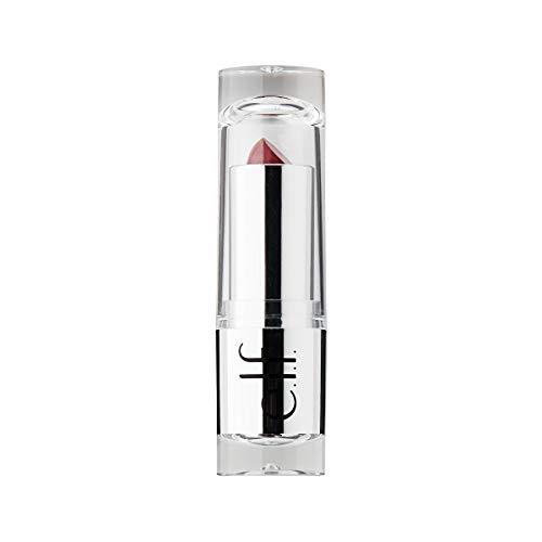 e.l.f. Cosmetics Bare - Lápiz labial de raso, Toque de rubor