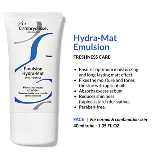 Embryolisse Emulsion Hydra-Mat Cuidado de la frescura para la piel normal y mixta