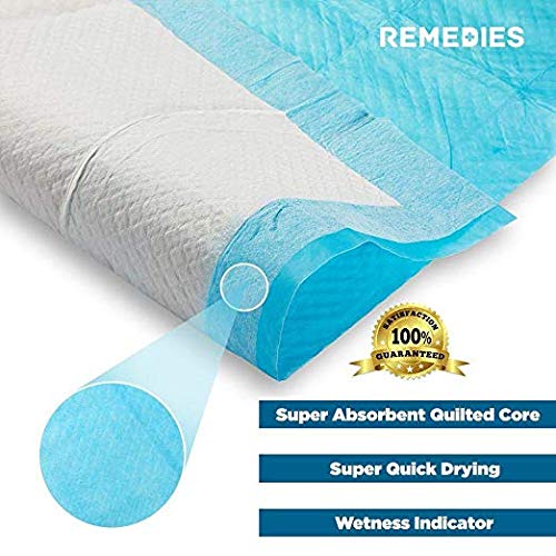 Empapadores desechables para incontinencia - Empapadores super-absorbentes, 60 X 90 cm, 45 Gram (50 unidades)