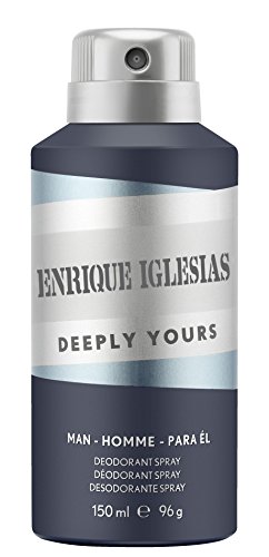 Enrique igle Sias Deeply Yours Men Desodorante Body Spray, 1er Pack (1 x 150 ml)