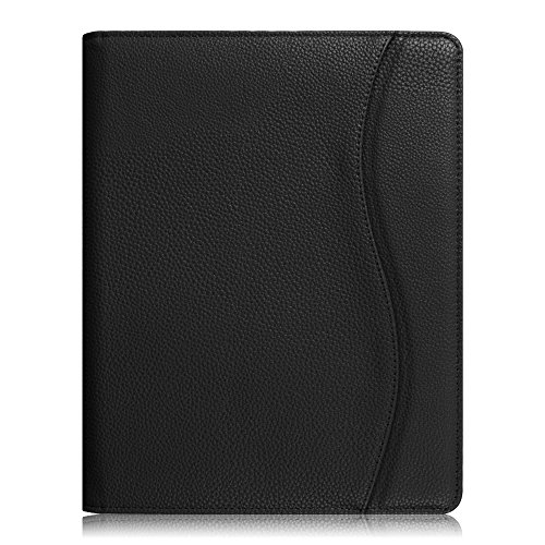 Fintie Funda para iPad 4/3/2 - [Protección de Esquina] [Multiángulo] Carcasa con Bolsillo y Función de Soporte y Auto-Reposo/Activación, Negro