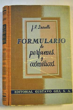 Formulario de perfumes y cosméticos