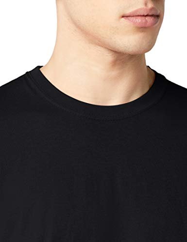 Fruit of the Loom Mens Original 5 Pack T-Shirt Camiseta, Negro (Black), X-Large (Pack de 5) para Hombre