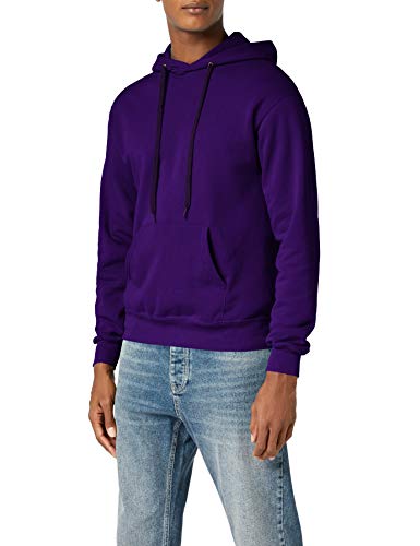 Fruit of the Loom SS026M, Sudadera con capucha Para Hombre, Morado (Purple), Medium