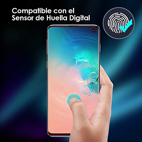 G-Color Galaxy S10 Protector de Pantalla, [2 Piezas][[Alta Definición y Sensibilidad][Sin Burbujas] TPU, Protector de Pantalla para Samsung Galaxy S10