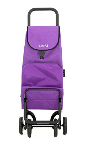 Garmol Carro Compra, Violeta, 66L