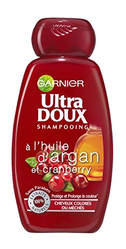 Garnier - Aceite de argán ultra suave y arándano - Teñidos Acondicionador - 3 Pack