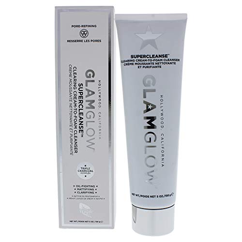 GLAMGLOW Supercleanse Limpiador de crema a espuma, 150 g