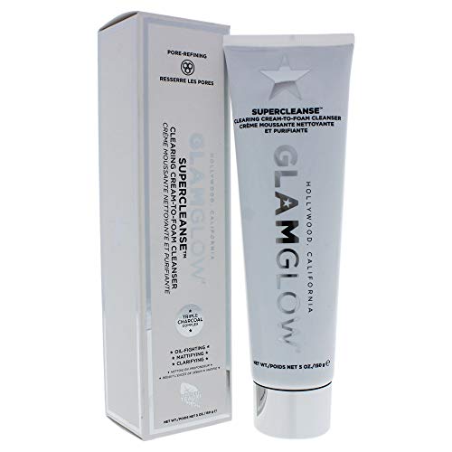 GLAMGLOW Supercleanse Limpiador de crema a espuma, 150 g