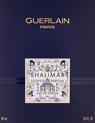 Guerlain Shalimar Souffle 90 ml EDP Spray, Zapatillas Unisex Adulto, Negro, 90 Milliliters