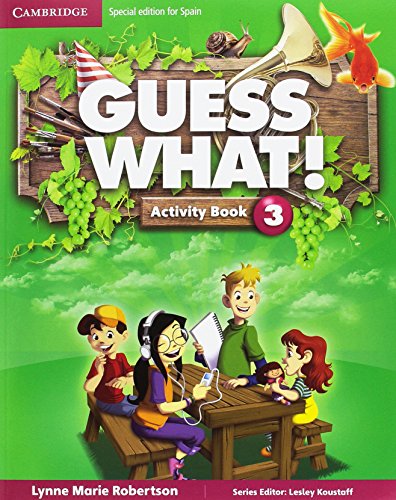 Guess What Special Edition for Spain Level 3 Activity Book with Guess What You Can Do at Home and Online Interactive Activities, Pack de 2 Libros