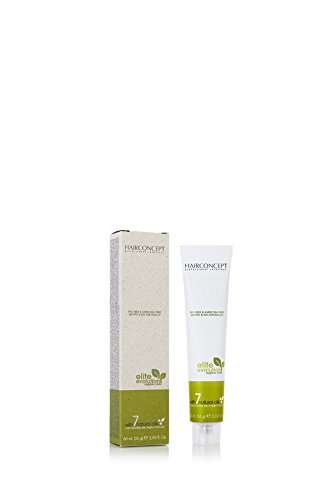 HAIRCONCEPT ELITE EVOLUTION ORGANIC COLOR TINTE SIN AMONIACO NI PPD 8.0 RUBIO CLARO NATURAL 60 ML