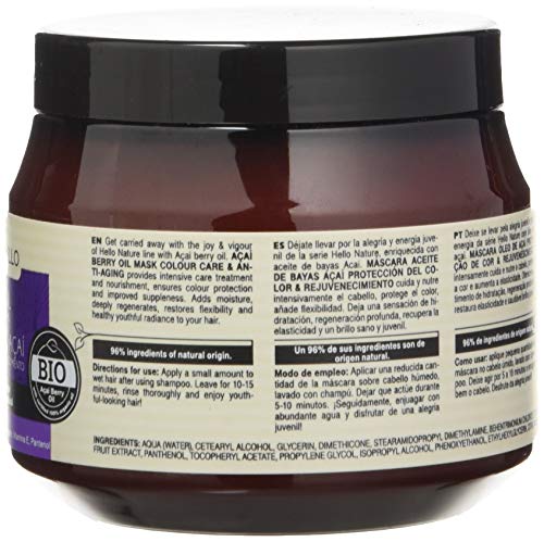 Hello Nature Hello Nature Açai Mask (Mascarilla De Açai) 250 Ml 250 ml