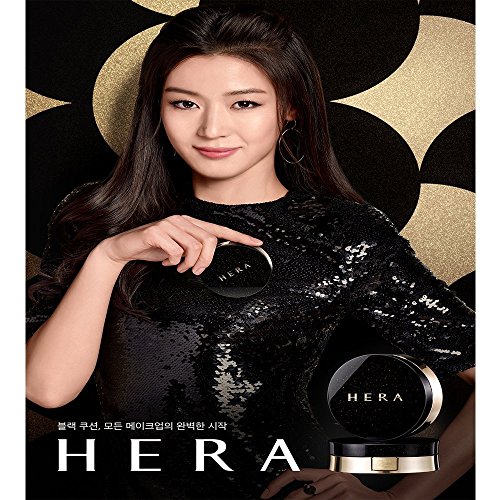 HERA BLACK CUSHION 15g with Refill 15g / Junjihyun cushion 21 Neutral Vanilla