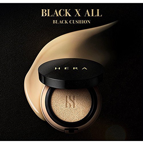 HERA BLACK CUSHION 15g with Refill 15g / Junjihyun cushion 21 Neutral Vanilla