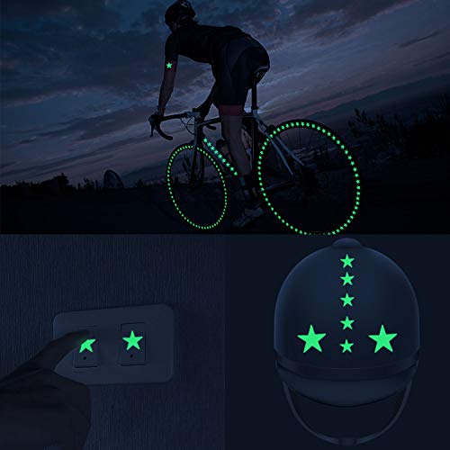 Hiveseen Pegatinas de Pared, 402 PCS Luminous Estrellas Puntos Pegatinas de Pared para la decoración de la sala de estar del dormitorio de los niños